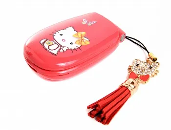 Телефон-раскладушка Hello Kitty Red - ITMag
