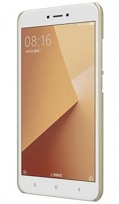 Чехол Nillkin Matte для Xiaomi Redmi Note 5A Prime / Redmi Y1 (+ пленка) (Золотой) - ITMag