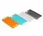 Пластикова накладка Rock (Texture) Ultra Thin series для Apple iPhone 5/5S (Блакитний / Transparent black) - ITMag