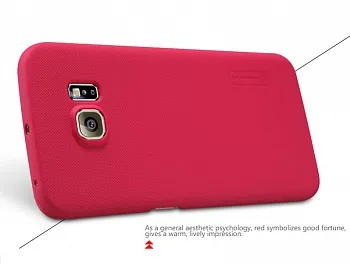 Чехол Nillkin Matte для Samsung G925F Galaxy S6 Edge (+ пленка) (Красный) - ITMag