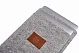 Чехол Babel's Craft для MacBook Air 13" FELTY (Серый с коричневым) - ITMag