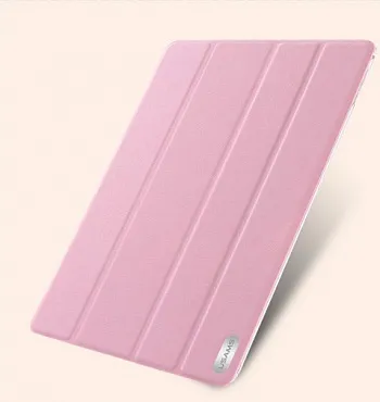 Чехол USAMS Viva Series for iPad Air 2 Slim Four-fold Stand Smart Leather Case - Pink - ITMag