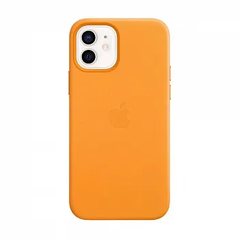 Apple iPhone 12 | 12 Pro Leather Case with MagSafe - California Poppy (MHKC3) Copy - ITMag