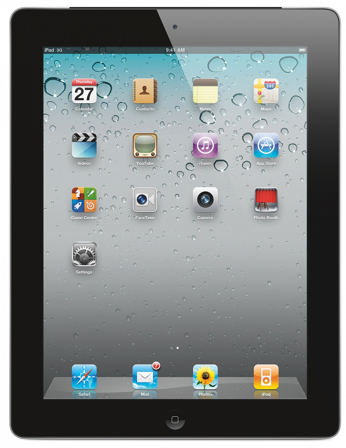 Apple iPad 2 Wi-Fi + 3G 64Gb Black (MC775) Уценка - ITMag