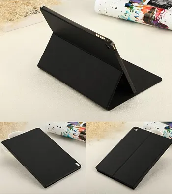 Чехол USAMS Geek Series for iPad Air 2 Magnetic Stand Smart Leather Cover - Black - ITMag