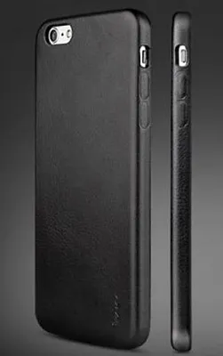 Кожаная накладка iPaky для Apple iPhone 6/6s (4.7") (Черный) - ITMag