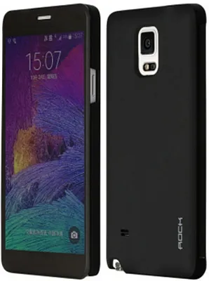 Крышка-книжка Rock DR.V Series для Samsung N910H Galaxy Note 4 (Черный / Black) - ITMag