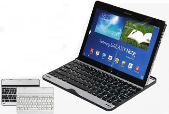 Беспроводная клавиатура EGGO Aluminum Case для Samsung Galaxy Note 10.1 (2014 edition) P6000/P6010/TabPro 10.1 T520/T525 - ITMag