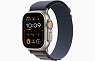 Apple Watch Ultra 2 GPS + Cellular 49mm Titanium Case with Blue Alpine Loop - Small (MREK3) - ITMag