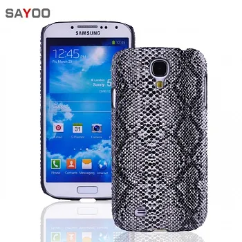 Кожаная накладка SAYOO Snake series для Samsung i9500 Galaxy S4 (Черный) - ITMag