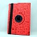 Шкіряний чохол-книжка TTX (360 градусів) (Baby Love) для Apple IPAD AIR (Червоний) - ITMag