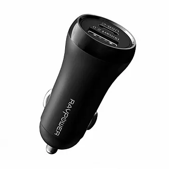 RAVPower PD 18W 36W Total Output Car Charger Black (RP-PC091) - ITMag