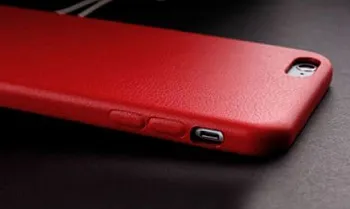Кожаная накладка iPaky для Apple iPhone 6/6s (4.7") (Красный) - ITMag