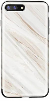 TPU чехол Rock Origin Series (Textured marble) для Apple iPhone 7 plus / 8 plus (5.5") (Белый / White marble) - ITMag