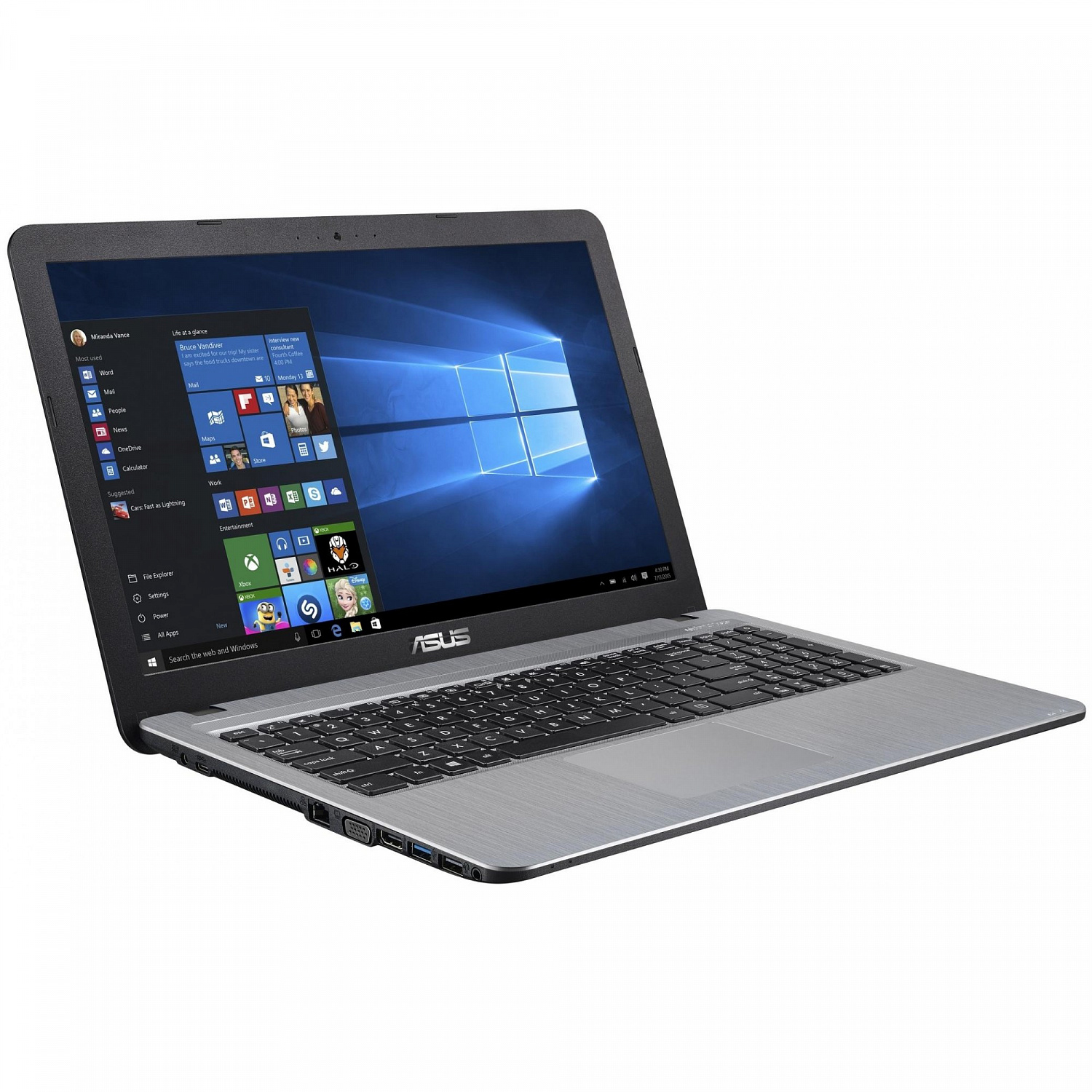 Купить Ноутбук ASUS X540LJ (X540LJ-XX462D) (90NB0B13-M06570) Silver Gradient - ITMag