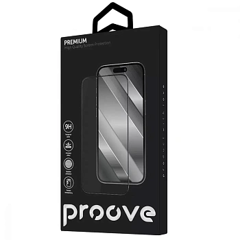 Защитное стекло Proove Premium iPhone 16 Pro Max (black) - ITMag