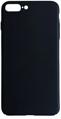Пластиковая накладка soft-touch с защитой торцов Joyroom для Apple iPhone 7 plus (5.5") (Черный) - ITMag