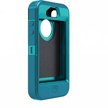 Чехол OtterBox Defender Series Case and Holster for iPhone 4/4S - Teal/Blue - ITMag