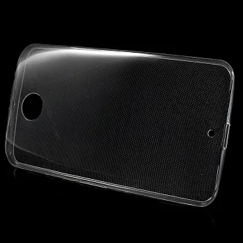 TPU чехол EGGO 0.6mm для  Motorola Nexus 6 (Прозрачный / Transparent) - ITMag