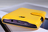 Кожаный чехол (книжка) Nillkin Fresh Series для Lenovo A820 (Желтый) - ITMag