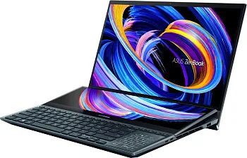 Купить Ноутбук ASUS Zenbook Pro Duo 15 OLED UX582ZW Celestial Blue (UX582ZW-H2037X, 90NB0Z21-M002V0) - ITMag