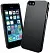 Пластиковая накладка SGP Ultra Fit Series для Apple iPhone 5/5S (+ пленка) (Черный / Smooth Black) - ITMag