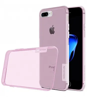 TPU чехол Nillkin Nature Series для Apple iPhone 7 plus (5.5") (Розовый (прозрачный)) - ITMag