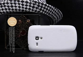 Чехол Nillkin Matte для Samsung i8190 Galaxy S3 mini (+ пленка) (Белый) - ITMag
