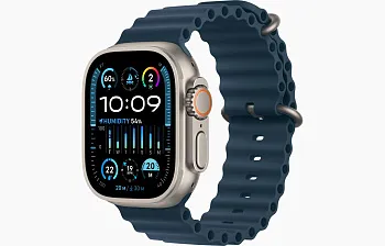 Apple Watch Ultra 2 GPS + Cellular 49mm Titanium Case with Blue Ocean Band (MREG3) - ITMag