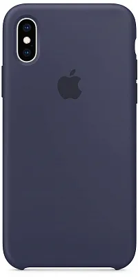 Apple iPhone XS Silicone Case - Midnight Blue (MRW92) - ITMag