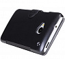 Кожаный чехол (книжка) Nillkin Fresh Series для HTC One DUAL 802w/d (Черный) - ITMag