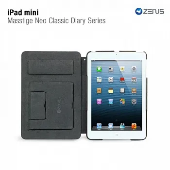Кожаный чехол Zenus Masstige Neo Classic Diary Series для Apple IPAD mini (Черный) - ITMag