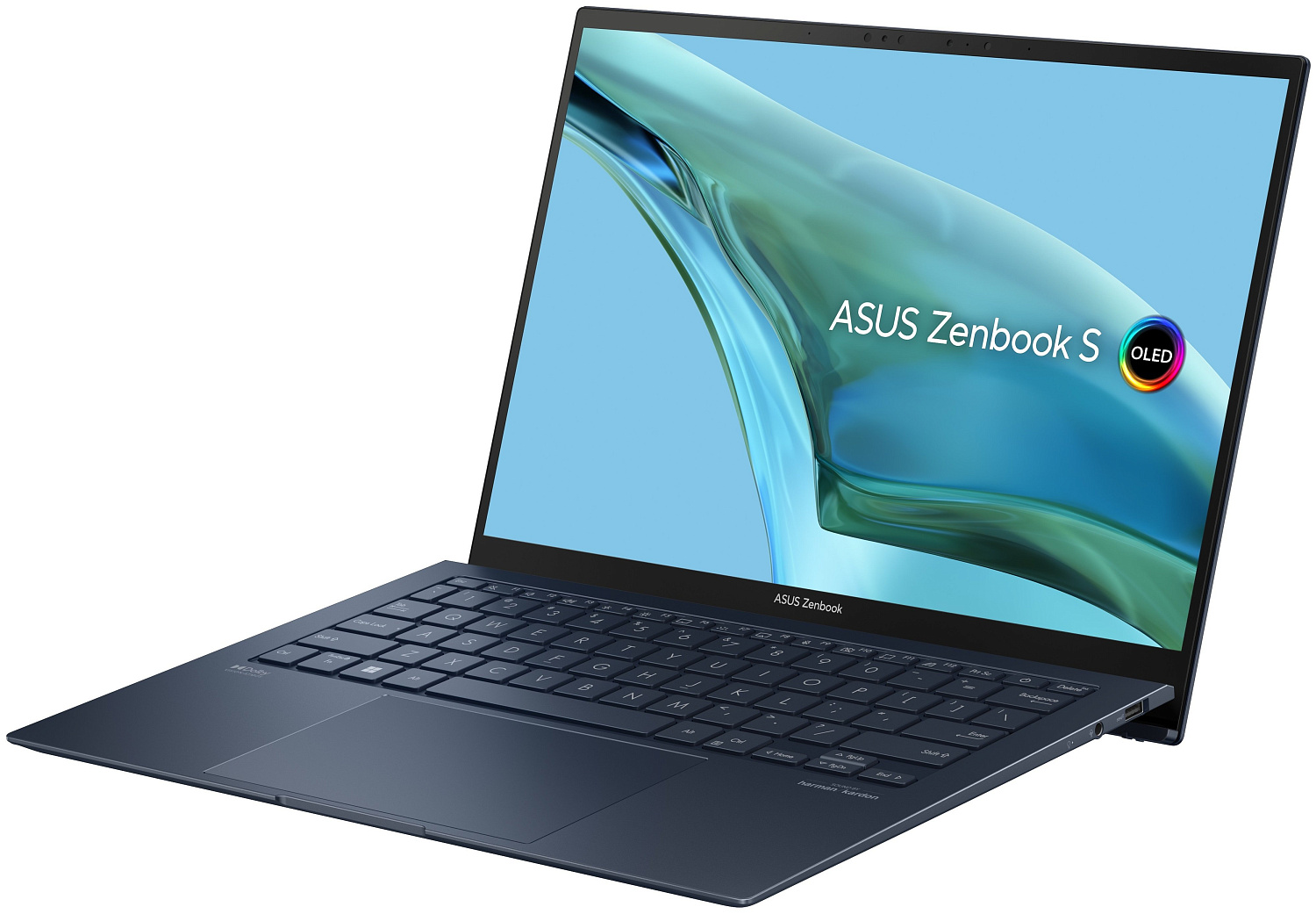 Купить Ноутбук ASUS ZenBook S 13 OLED UX5304VA Ponder Blue (UX5304VA-NQ074, 90NB0Z93-M004X0) - ITMag
