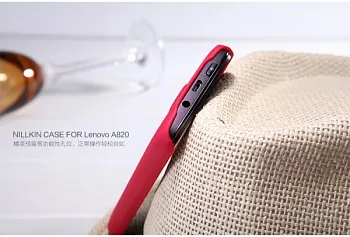 Чехол Nillkin Matte для Lenovo A820 (+ пленка) (Красный) - ITMag