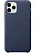 Apple iPhone 11 Pro Max Leather Case - Midnight Blue (MX0G2) Copy - ITMag