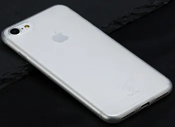 Чехол Baseus Slim Case For iphone7 Transparent White (WIAPIPH7-CT02) - ITMag