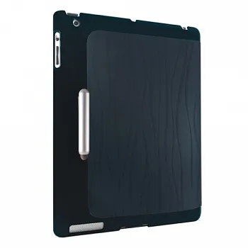 Чехол-книжка Ozaki iCoat Slim-Y+ Navy Organisim for iPad 4/iPad 3/iPad 2 (IC502NV) - ITMag