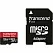 карта пам'яті Transcend 128 GB microSDXC UHS-I Premium + SD Adapter TS128GUSDU1 - ITMag