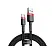 Кабель USB Type-C Baseus Cafule Cable USB Type-C 3A 1M Red+Black (CATKLF-B91) - ITMag