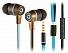 Навушники вакуумні Bidenuo G360 з пультом сині - ITMag