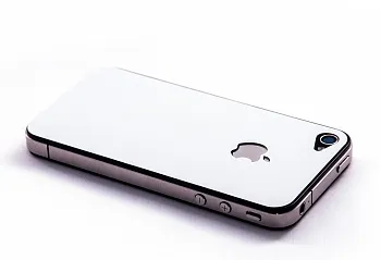 Пленка защитная EGGO iPhone 4/4S Crystalcover white BackSide (белая, перламутровая) - ITMag