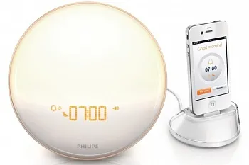 Акустика Philips Wake-Up Light HF3550 White - ITMag