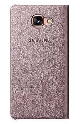 Samsung Flip Wallet Galaxy A3 (2016) Pink Gold (EF-WA310PZEGRU) - ITMag