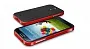 Чехол SGP Neo Hybrid Series для Samsung i9500 Galaxy S4 (+ наклейка на кнопку) (Красный / Dante Red) - ITMag