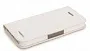 Шкіряний чохол Nuoku Grace (книжка) для Apple iPhone 5/5S/5C (+ плівка) (Білий) - ITMag