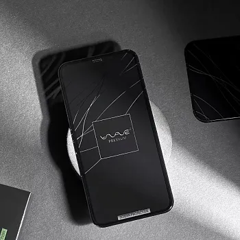 Защитное стекло WAVE Premium iPhone 15 Plus (black) - ITMag