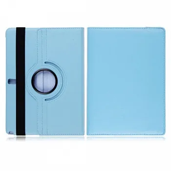 Кожаный чехол-книжка TTX (360 градусов) для Samsung Galaxy Note 10.1(2014) (Голубой) - ITMag