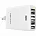 Зарядний пристрій RAVPower 60W 12A 6-Port USB Desktop Charging Station with iSmart Technology White (RP-PC028) - ITMag
