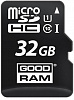 карта памяти GOODRAM 32 GB microSDHC class 10 UHS-I + SD Adapter M1AA-0320R11 - ITMag