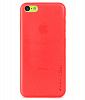 Пластиковая накладка Melkco Air PP 0,4 mm для Apple iPhone 5C (+ пленка) (Арбузный (soft-touch)) - ITMag